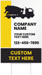 Custom Vertical Add Company Name Custom Text Number Logo