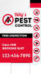 Custom Vertical Pest Control Add Company Name Number