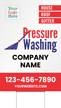 Custom Vertical Pressure Washing Logo Add Name Number