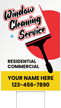 Custom Vertical Window Cleaning Add Name Number