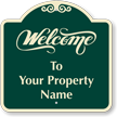 Custom Welcome Signature Sign