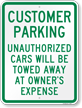 Tow Away Sign