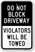 Driveway Sign