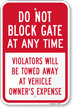 Parking Sign