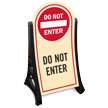 Do Not Enter Sidewalk Sign Kit