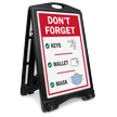 Don't Forget Keys Wallet Mask BigBoss