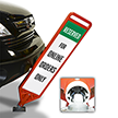 FlexPost Fixed Kit: Frame and 2 Printed Signs