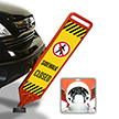 FlexPost Fixed Kit: Frame and 2 Printed Signs