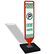 FlexPost Portable Kit: Frame and 2 Printed Signs