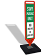 FlexPost Portable Kit: Frame and 2 Printed Signs