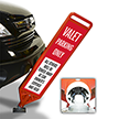 FlexPost Fixed Kit: Frame and 2 Printed Signs