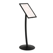 Floor Standing Simplistic Curved Menu board