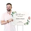 Horizontal Custom Wedding Yard Sign Add Names And Date