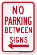 No Parking Sign