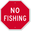 No Fishing Sign