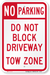 No Parking Sign