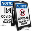 BigBoss COVID 19 A Frame Portable Sidewalk Sign