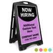 Now Hiring BigBoss Portable Custom Sidewalk Sign