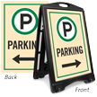 Parking Sidewalk Sign Kit