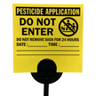 New York State Pesticide Lawn Sign