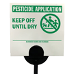 Florida State Pesticide Lawn Sign