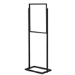 Raised Slide In Infoboard Single Tier Double Sided Floor Sign Holder
