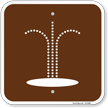 Splash Pad Campground Sign