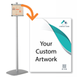 Custom Insert Decorative Mitered Menu Board Kit