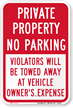 No Parking Sign