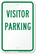 VISITOR PARKING Sign