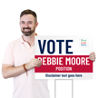 Vote For Add Name Logo Position Custom Yard Sign