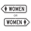 Women Restroom Sign