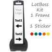 Custom LotBoss Sign Kit