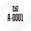 Circular 2D Custom Template   Barcode