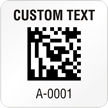 Square 2D Custom Template   Barcode