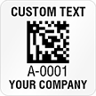 Square 2D Custom Template   Barcode