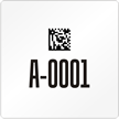 Square 2D Custom Template   Barcode