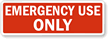 Emergency Use Only Label