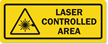 Laser Controlled Area with Triangle