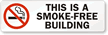 Smoke Free Building Label