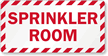 Sprinkler Room Sign