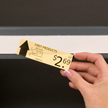 Slip Strip, Label holder strips, 1 1/4 in. x 48 in.