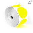 Fluorescent Chartreuse Circle Color Coded 500 Labels/Roll