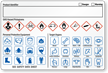 GHS Hazard, PPE for Target Organs Combo Label