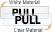 Pull Door Label
