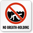 No Breath Holding Pool Marker
