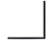 Waterhog Modular Tile Indoor Entrance Mat, Corner Border
