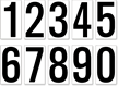 Placard Numbers   KIT