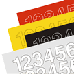 Die-Cut Numbers Sheet