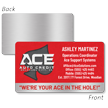 Custom Aluminum Metal Business Cards - Single or Double-Sided Bold Impact Design